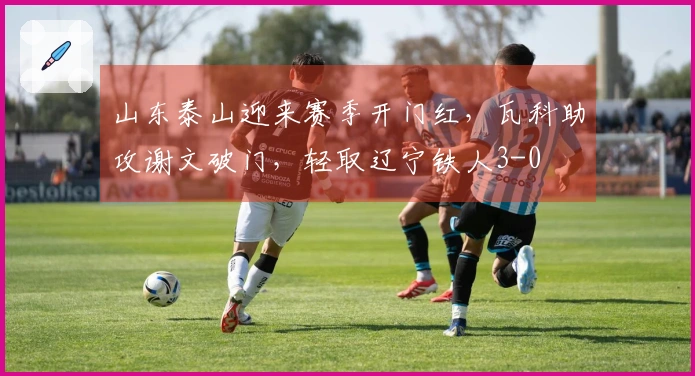 山东泰山迎来赛季开门红，瓦科助攻谢文破门，轻取辽宁铁人3-0